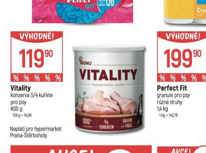 VITALITY KONZERVA PRO PSY