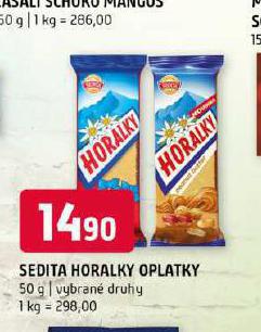 SEDITA HORALKY OPLATKY