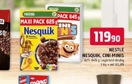 NESTL NESQUICK, CINI MINIS