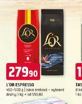 LOR ESPRESSO ZRNKOV KVA