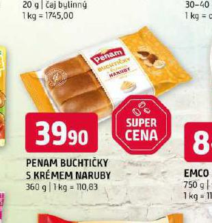 PENAM BUCHTIKY S KRMEM NARUBY
