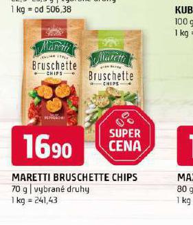 MARETTI BRUSCHETTE CHIPS