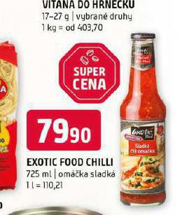 EXOTIC FOOD CILLI