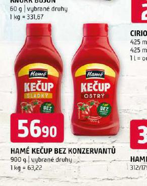 HAM KEUP BEZ KONZERVANT