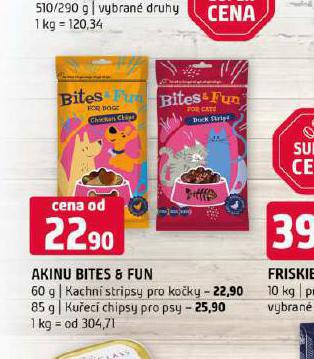 AKINU BITES & FUN KACHN STRIPSY PRO KOKY