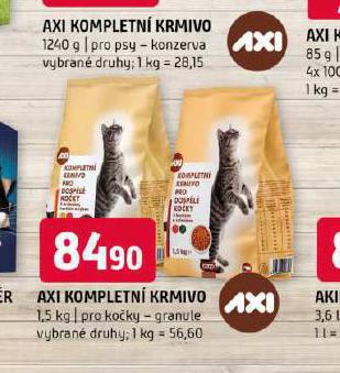 AXI KOMPLETN KRMIVO PRO KOKY