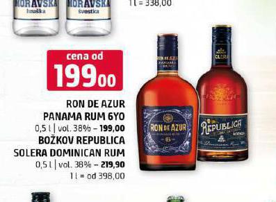 BOKOV REPUBLICA SOLERA DOMINICAN RUM