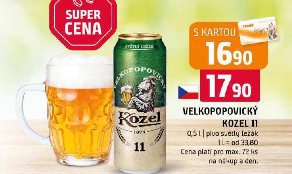 PIVO VELKOPOPOVICK KOZEL 11