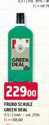 FRUKO SCHULZ GREEN DEAL