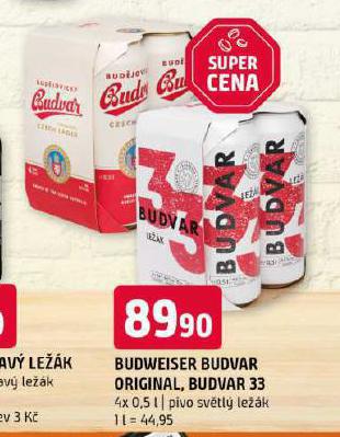 PIVO BUDVAR 33