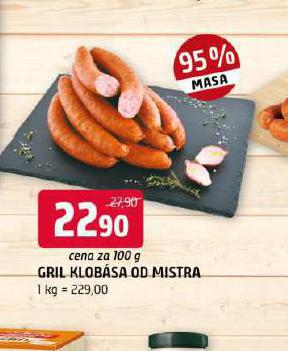 GRIL KLOBSA OD MISTRA