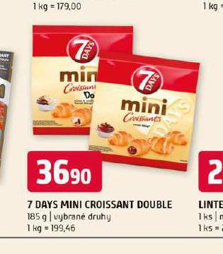 7 DAYS MINI CROISSANT DOUBLE