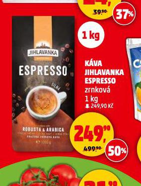 KVA JIHLAVANKA ESPRESSO ZRNKOV