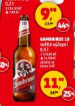 PIVO GAMBRINUS ORIGINL 10