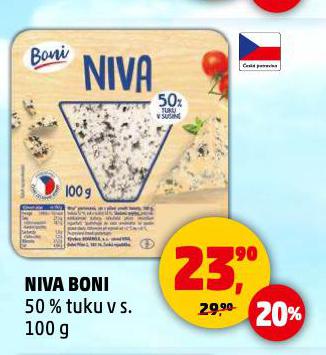 NIVA BONI 50%