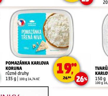 POMAZNKA KARLOVA KORUNA