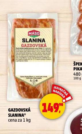 GAZDOVSK SLANINA