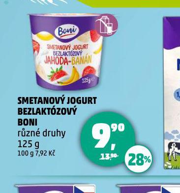 SMETANOV JOGURT BEZLAKTZOV BONI