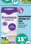 BEZLAKTZOV SMETANA 10% BONI