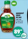 JAVOROV SIRUP MY BIO