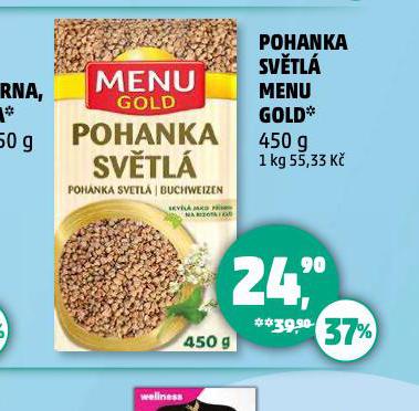 POHANKA SVTL MENU GOLD