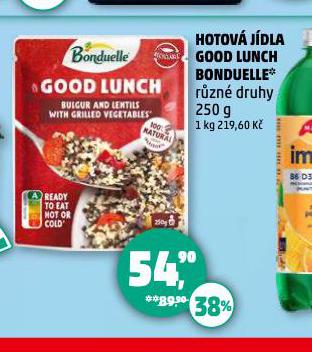 HOTOV JDLA GOOD LUNCH BONDUELLE
