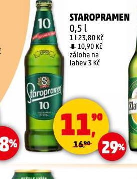PIVO STAROPRAMEN 10