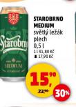 PIVO STAROBRNO MEDIUM