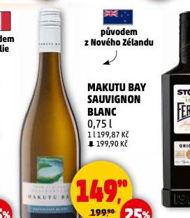 MAKUTU BAY SAUVIGNON BLANC