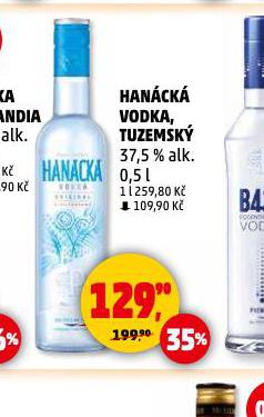 HANCK VODKA, TUZEMK