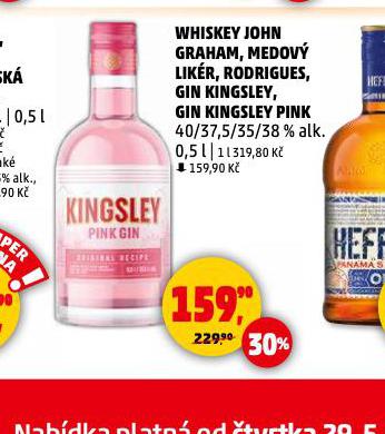 GON KINGSLEY, GIN KINGSLEY PINK