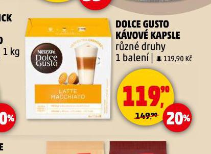 DOLCE GUSTO KVOV KAPSLE