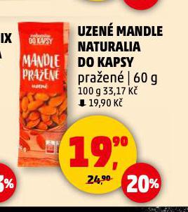 UZEN MANDLE NATURALIA DO KAPSY