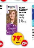 PALETTE BARVA NA VLASY