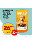 HARYK KONZERVA PRO PSY