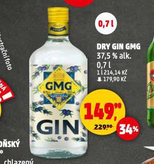 DRY GIN GMG