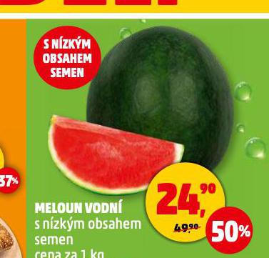 MELOUN VODN S NZKM OBSAHEM SEMEN