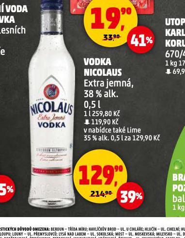 VODKA NICOLAUS