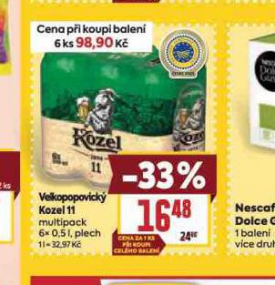 PIVO VELKOPOPOVICK KOZEL 11
