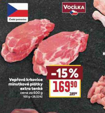 VEPOV KRKOVICE MINUTKOV PLTKY EXTRA TENK