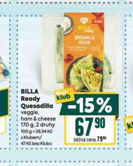 BILLA ERADY QUESADILLA