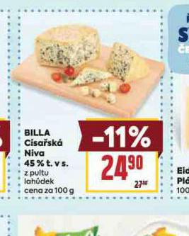 BILLA CSASK NIVA 45%