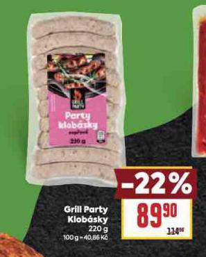 GRILL PARTY KLOBSKY