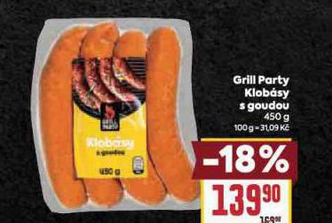 GRILL PARTY KLOBSKY S GOUDOU