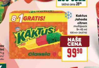 KAKTUS JAHODA CITRON
