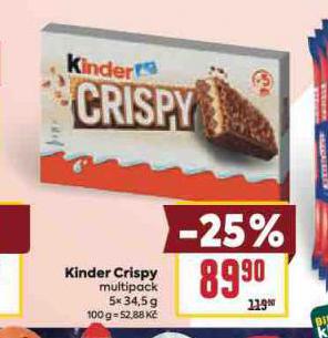 KINDER CRISPY