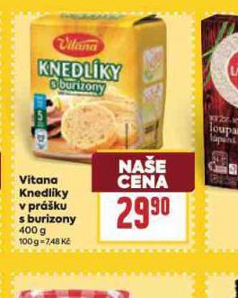 VITANA KNEDLKY V PRKU