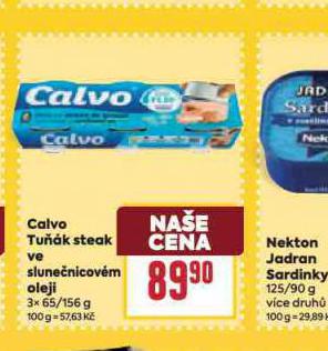 CALVO TUK STEAK VE SLUNENICOVM OLEJI