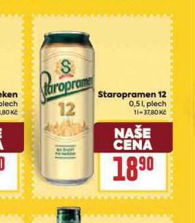 PIVO STAROPRAMEN 12