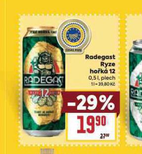 PIVO RADEGAST RYZE HOK 12